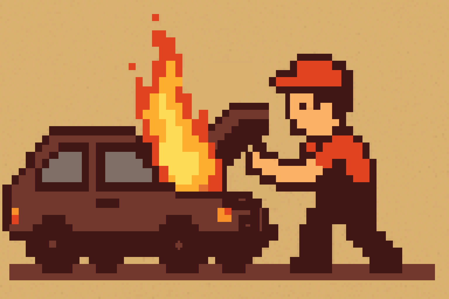 Day 23 submission - Burn by Psysci